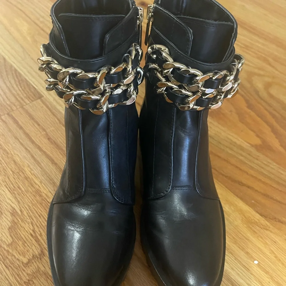 KARL LAGERFELD PARIS Palmer Combat Boot Size 6 - Picture 7 of 13